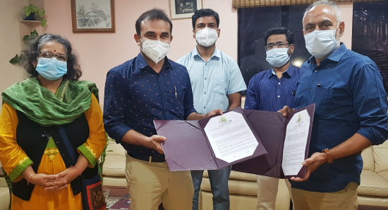 कोरोनोवायरस के खिलाफ आयुर्वेद के प्रभावो का आकलन करने के लिए आर्य वैद्य साला के साथ सीसीएमबी पेन की सहमति