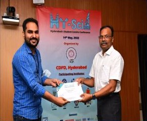 Best Oral Presentation Award at HySci 2022