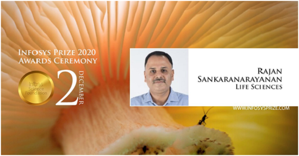 CCMB Scientist, Dr. R Sankaranarayan wins the Infosys Prize for Life Sciences, 2020