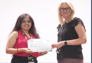 Congratulations Priyadarshini Sanyal for the best poster award at the EMBO meeting -Host and pathogen heterogeneity in tuberculosis, at CCMB