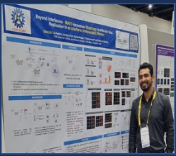 Congratulations Vishal Sah for getting the EMBO and SERB travel grants and presenting his work on immune mechanisms against viruses at the Cell Bio 2024, a joint conference organised by American Society for Cell Biology and European Molecular Biology Organization at San Diego.